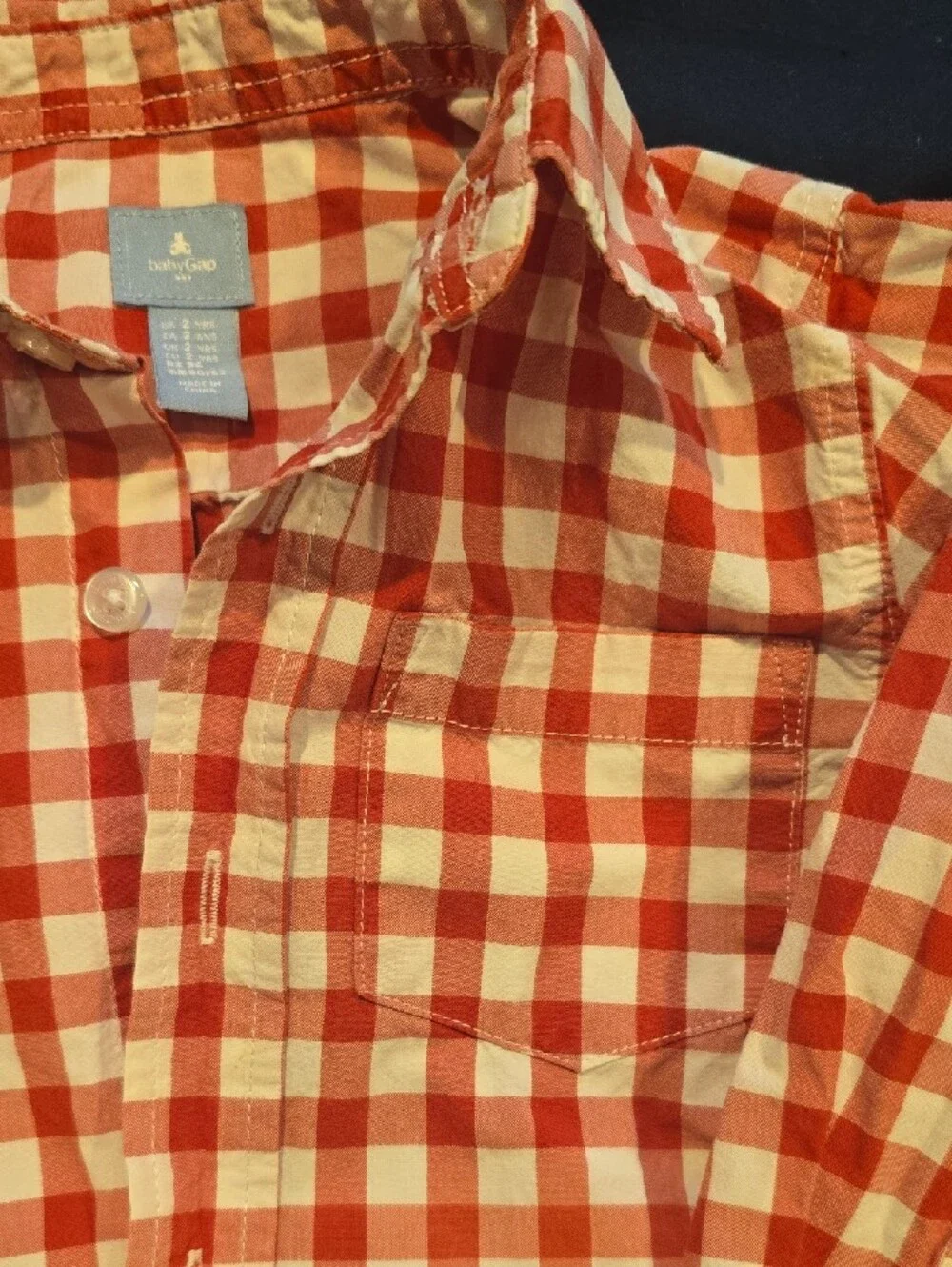 GAP kids button